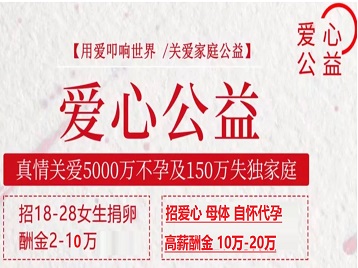 玄武捐卵助孕生子 爱心志愿者招募
